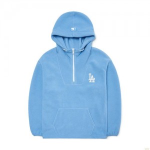 Sweat a Capuche MLB Basic Big Logo Fleece Overfit La Dodgers Vetement Bleu | 9150ZXLWB