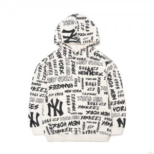 Sweat a Capuche MLB Graffit New York Yankees Enfant Blanche | 2983AXWJT