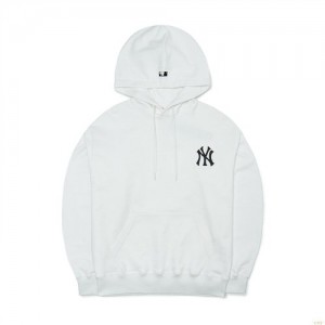 Sweat a Capuche MLB Illusion Mega Overfit New York Yankees Vetement Blanche | 2158GPNOM