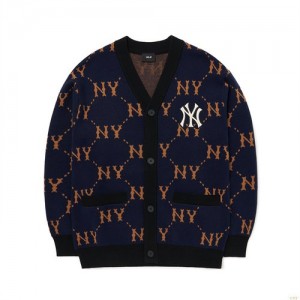 Sweats MLB Dia Monogra All Over Cardgan New York Yankees Vetement Multicolore | 7326URDNF