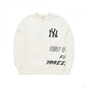 Sweats MLB Grafittmega Overfit New York Yankees Vetement Blanche | 3148DCGKQ