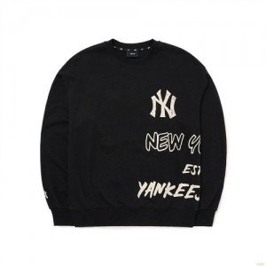 Sweats MLB Grafittmega Overfit New York Yankees Vetement Noir | 6219UVLFC