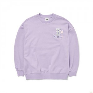 Sweats MLB Like Boston Redsox Enfant Violette | 7015GXLRT