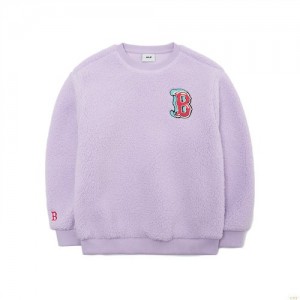 Sweats MLB Like Fleece Boston Redsox Enfant Violette | 8541OMNZJ