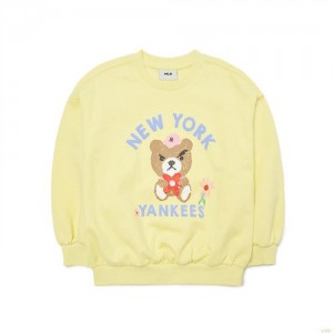 Sweats MLB Megabear New York Yankees Enfant Jaune | 4736GLUYK