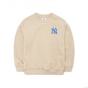 Sweats MLB Megalogo New York Yankees Enfant Blanche | 1402JLMZG