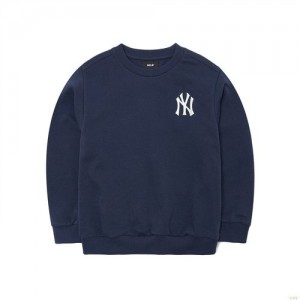 Sweats MLB Megalogo New York Yankees Enfant Bleu Foncé | 0832YPSZF