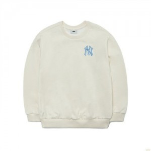 Sweats MLB Paisley Square Logo New York Yankees Enfant Blanche | 2134MIEKV