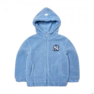 Vestes Polaires MLB Like Fleece New York Yankees Enfant Bleu | 1453IGCDH