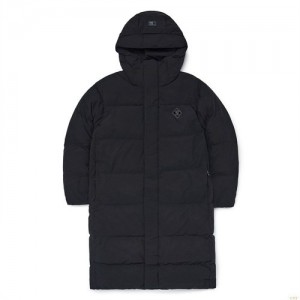 Winter Jackets MLB Basic Mediulogo Long Down New York Yankees Vetement Noir | 3974IRKYE