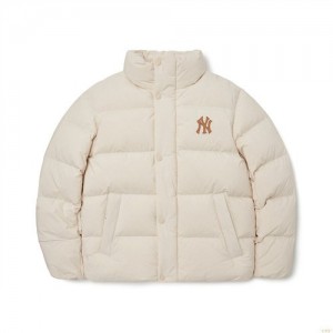 Winter Jackets MLB Basic Small Logo Down New York Yankees Vetement Blanche | 7359JBALU