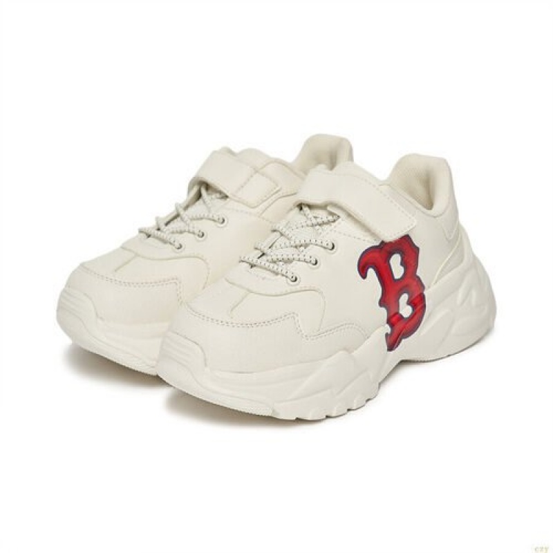 Basket MLB Bigball A Classiche Boston Redsox Enfant Blanche | 5376YOLTE