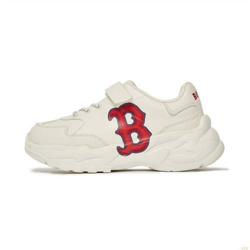 Basket MLB Bigball A Classiche Boston Redsox Enfant Blanche | 5376YOLTE