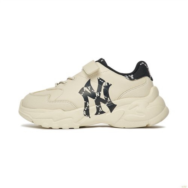 Basket MLB Bigball Dia Monogra New York Yankees Enfant Blanche | 9720LGFVR