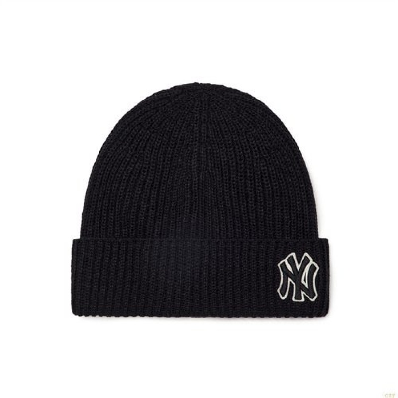 Bonnet MLB Basic B6 New York Yankees Enfant Noir | 3429GUBVI