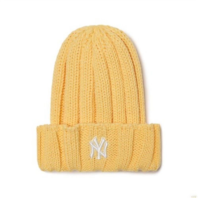 Bonnet MLB Basic Candy New York Yankees Enfant Jaune | 5831VOWTI