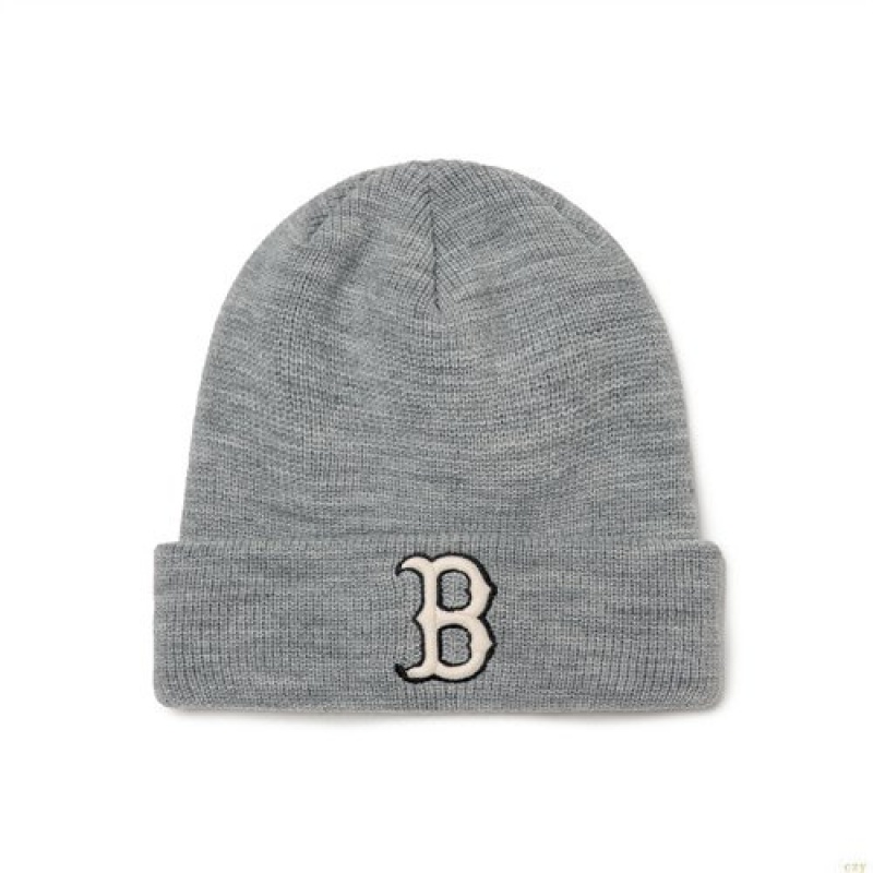 Bonnet MLB Basic Jelly Boston Redsox Enfant Grise | 3506KRZUC