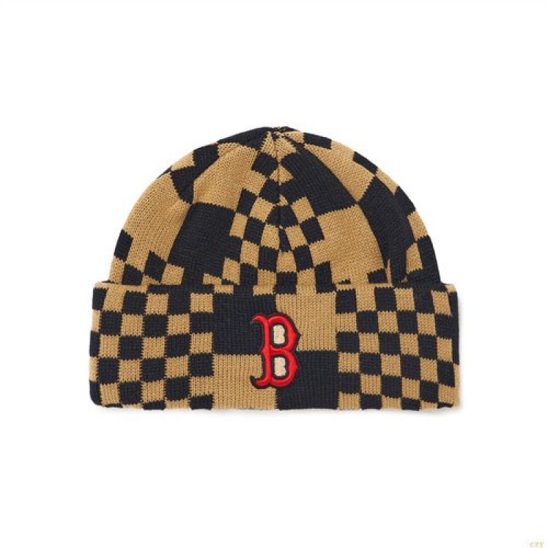 Bonnet MLB Checker Boar Boston Redsox Accessoires Multicolore | 6147LPNHI