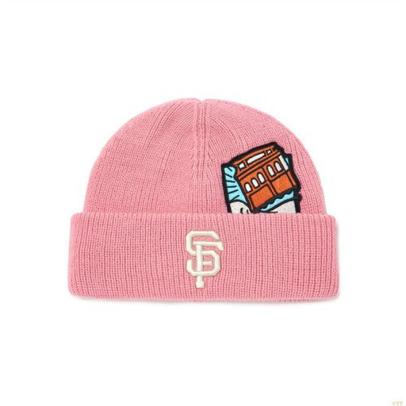 Bonnet MLB City San Francisco Giants Accessoires Rose | 8127EXUFD