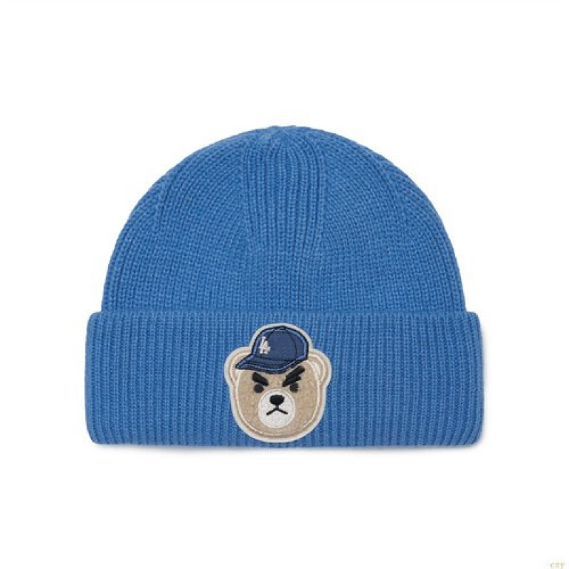 Bonnet MLB Mega Bear La Dodgers Accessoires Bleu Clair | 2508QETBK