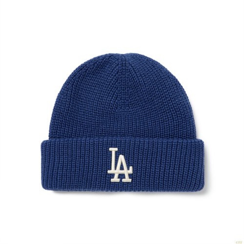 Bonnet MLB [Online Exclusive] Nejelly La Dodgers Accessoires Bleu Foncé | 1324RVUMD