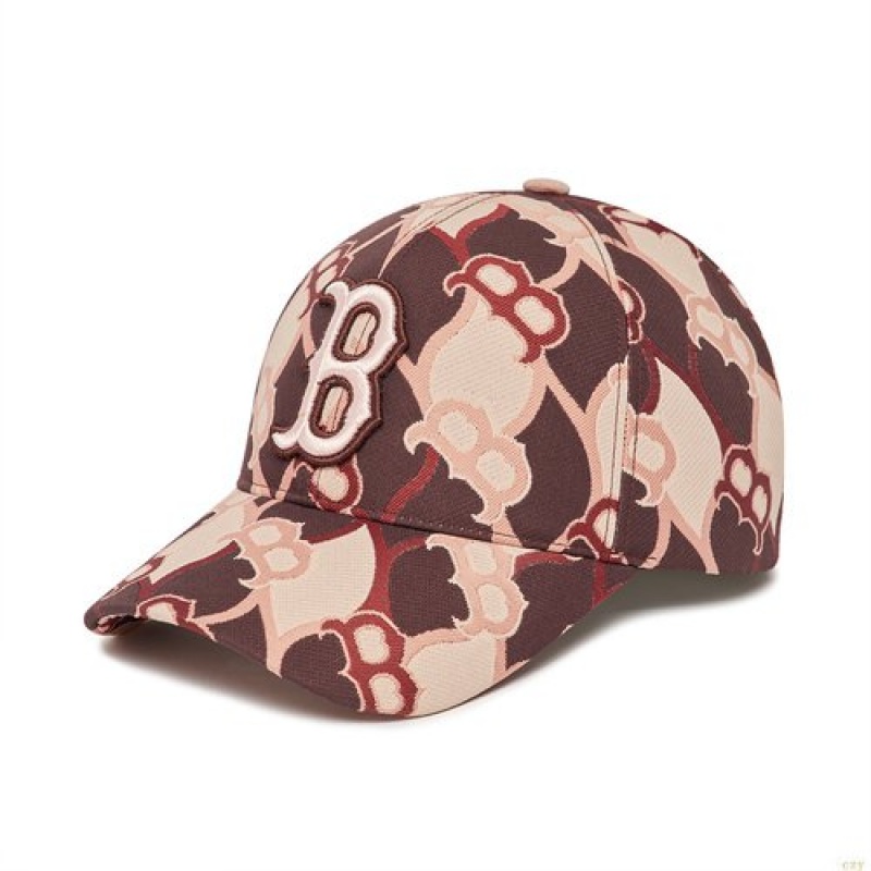 Casquettes MLB Argyle Monogra Ball Boston Redsox Accessoires Multicolore | 4730DTGMC