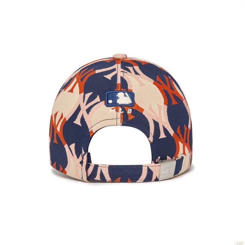 Casquettes MLB Argyle Monogra Ball New York Yankees Accessoires Multicolore | 1425VLTSG