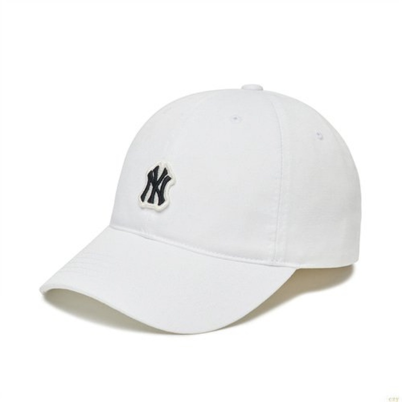 Casquettes MLB Basic Wappen Ball New York Yankees Accessoires Blanche | 5234BMTQW