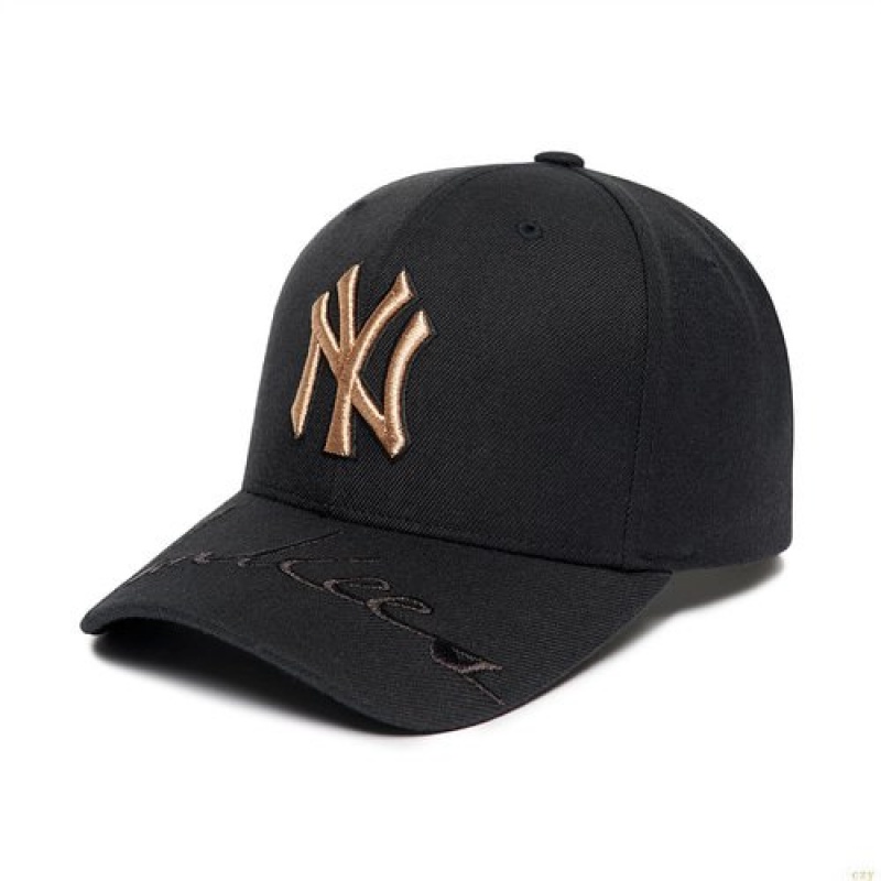 Casquettes MLB Caligraphy Ball New York Yankees Accessoires Noir | 0836COGQX