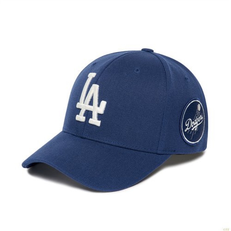 Casquettes MLB Circle Stamp Ball La Dodgers Accessoires Bleu | 1762OXUFW