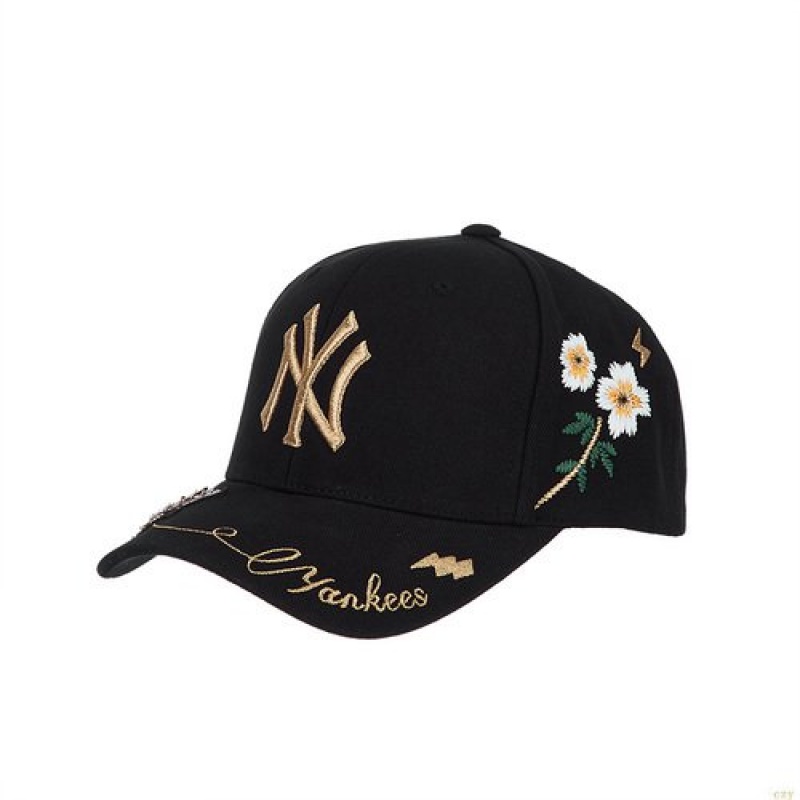 Casquettes MLB Golbee Ball New York Yankees Accessoires Noir | 2689SLQNC