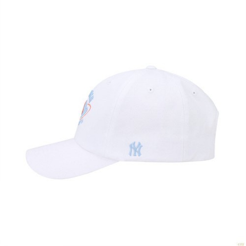 Casquettes MLB Like Planet Ball New York Yankees Accessoires Blanche | 6297TRAMX