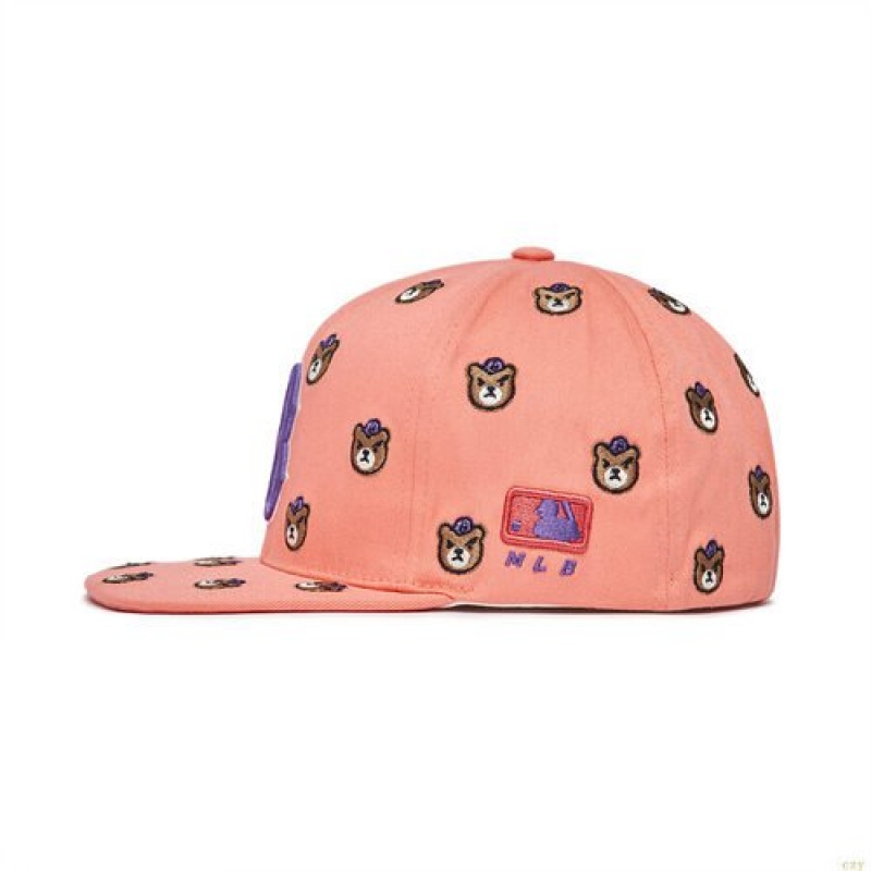 Casquettes MLB Megabear All-over Print Snapbac Boston Redsox Enfant Rose | 1263DQYZV