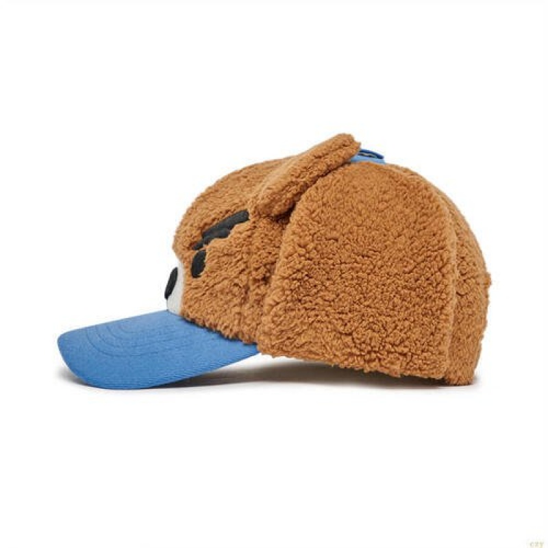 Casquettes MLB Megabear Trooper New York Yankees Enfant Kaki | 4197GNLJQ