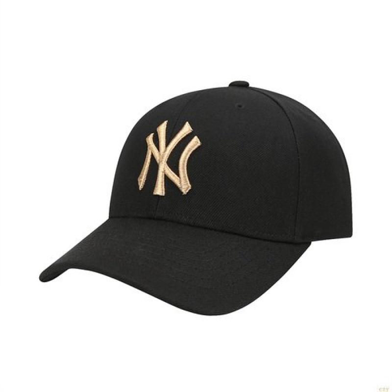 Casquettes MLB Metal Logo Ball New York Yankees Accessoires Noir | 7360ZEUFH