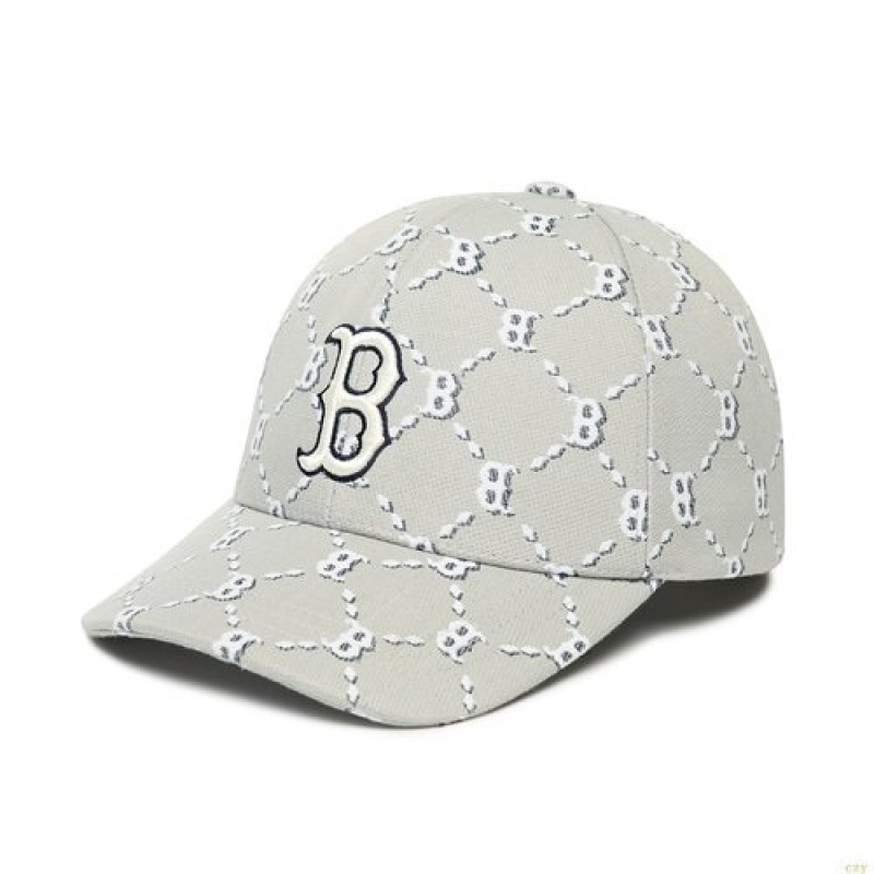 Casquettes MLB Monogra Ball Boston Redsox Accessoires Grise | 7254DTHME