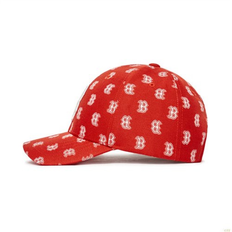 Casquettes MLB Monogra Classiche Ball Boston Redsox Accessoires Rouge | 9204FZCMO