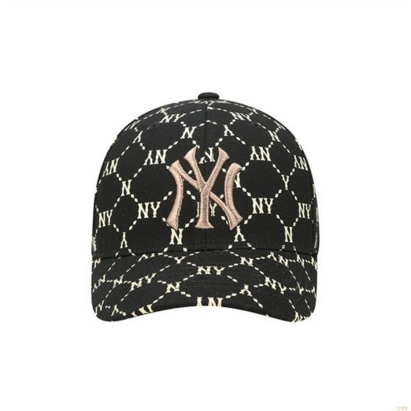 Casquettes MLB Monogra New York Yankees Accessoires Noir | 7902AMZPW