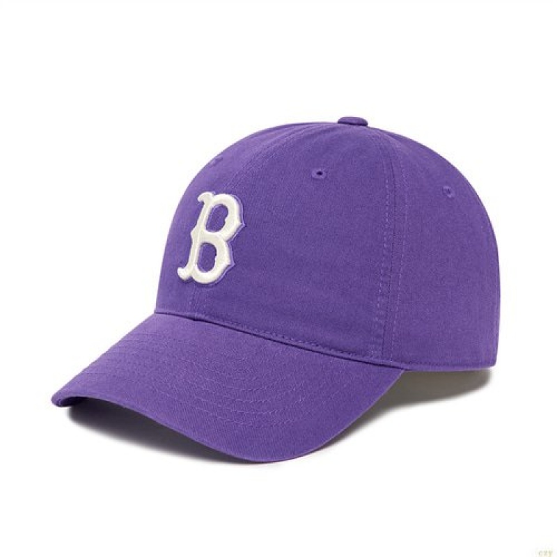 Casquettes MLB N-cover Fit Slider Boston Redsox Accessoires Violette | 1283RAVGY