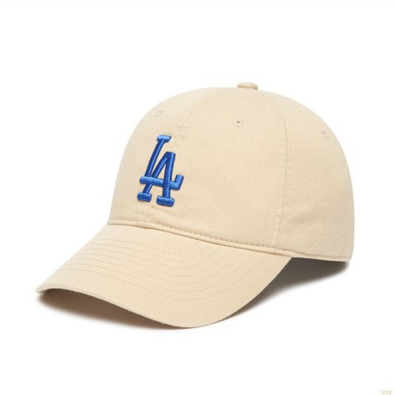 Casquettes MLB N-cover Slider La Dodgers Accessoires Beige | 4839QSDUK