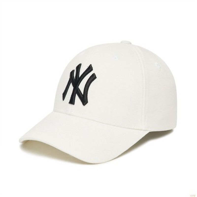 Casquettes MLB Nefit Ball New York Yankees Accessoires Blanche | 9806SFZWC