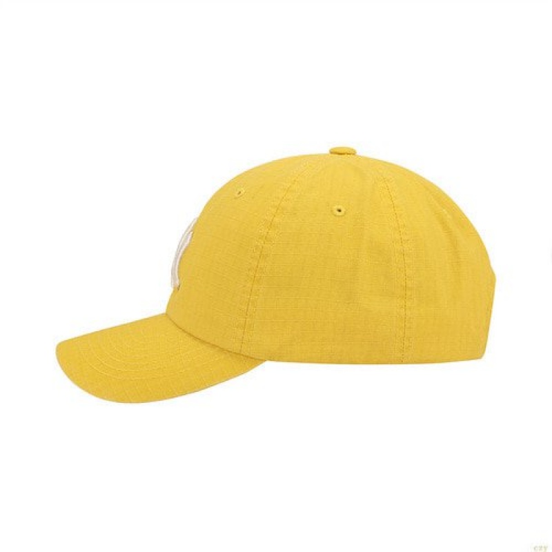 Casquettes MLB Ripstop Ball New York Yankees Accessoires Jaune | 0576AUMZK