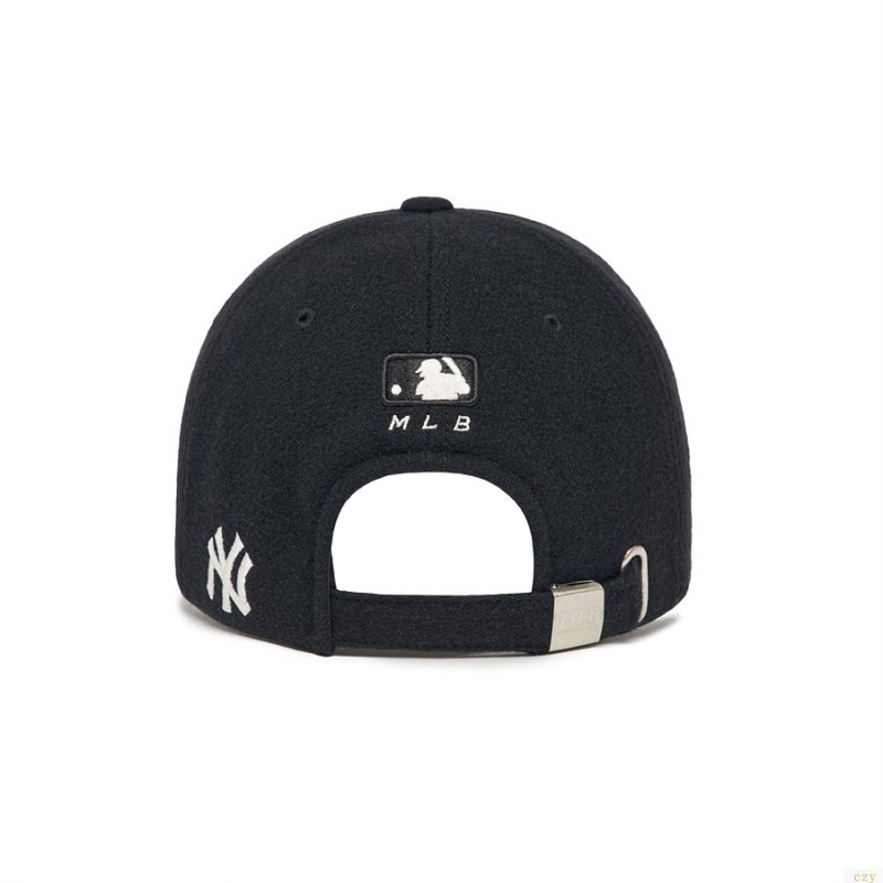 Casquettes MLB Smile Laine Ball New York Yankees Accessoires Noir | 2517PZFYS