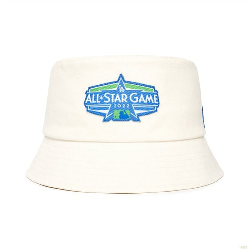 Chapeau Bucket MLB All-star La Dodgers Accessoires Blanche | 7852VNIGQ