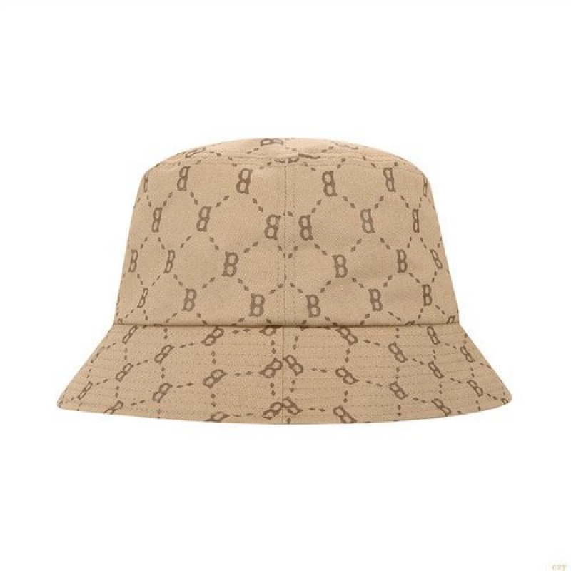 Chapeau Bucket MLB Dia Monogra Boston Resox Accessoires Beige | 0869DBTHY