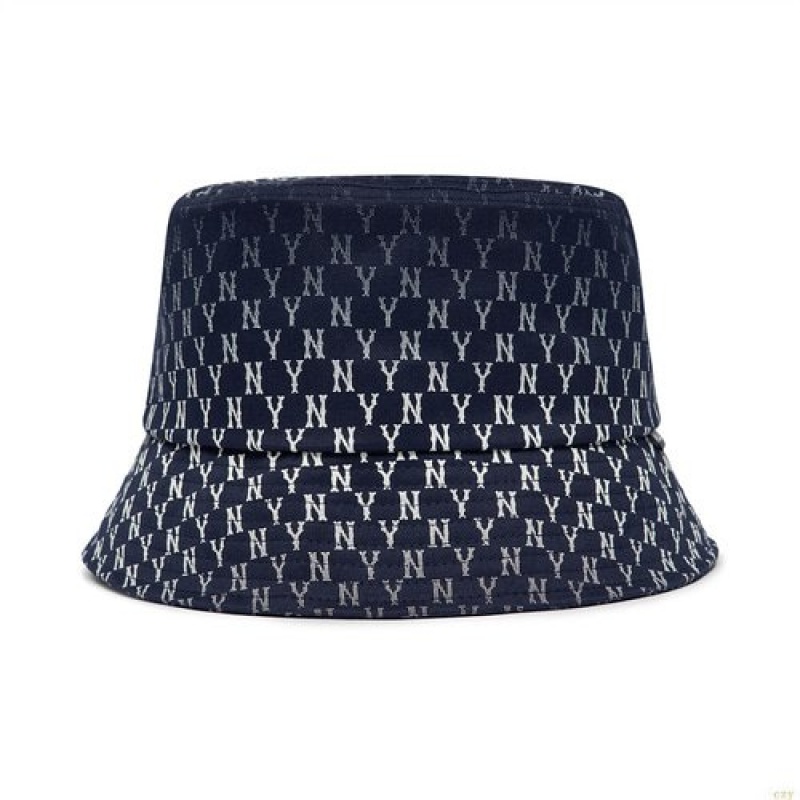 Chapeau Bucket MLB Monogra Gradation New York Yankees Accessoires Noir | 0143WCUAM