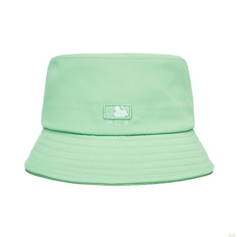 Chapeau Bucket MLB Nylon Basic Boston Redsox Accessoires Vert Clair | 9681AEJHB