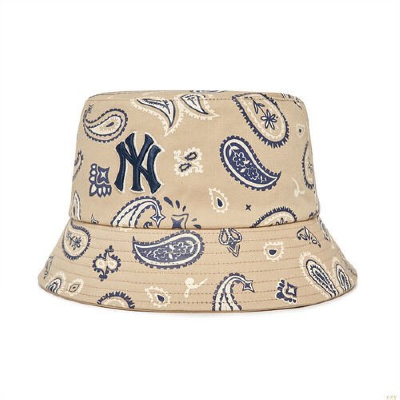 Chapeau Bucket MLB Paisley New York Yankees Accessoires Multicolore | 6908EBLTQ