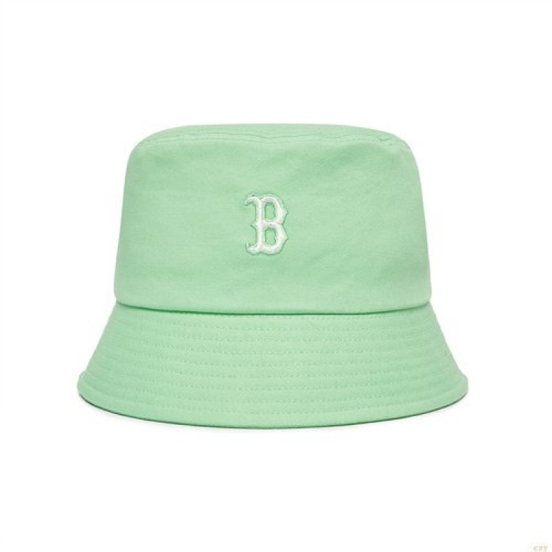 Chapeau Bucket MLB Rookie Boston Redsox Accessoires Vert Clair | 5091JYVQK