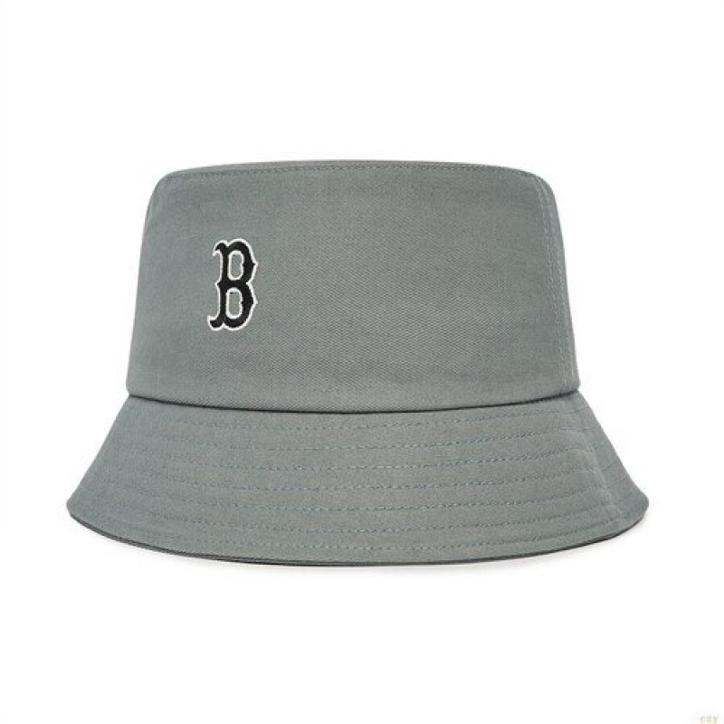 Chapeau Bucket MLB Rookie Boston Redsox Accessoires Bleu Foncé | 0128JQCLI